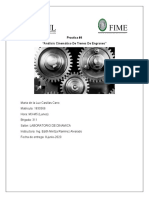 Practica #4 Anlisis Cinematico de Trenes de Engranes