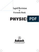 Rapid Revision & Formula - Phy