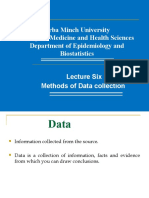 Lect 6 Data Collection Methods