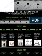 Historia de La Electrónica (Linea Del Tiempo)