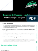 Aula 2 - CONTEUDO - o Marketing e A Pesquisa