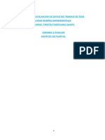 Trabajo de Comparacion de Datos de Un Trabajo de Tesis en Arroz.