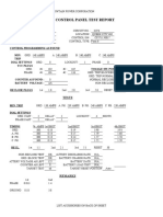 Mcgraw Edision Control Panel Test Report