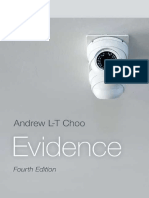 Evidence by Andrew Choo