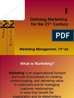 Defining Marketing For The 21 Century