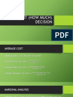 Chap4 - Extent (How Much) Decision