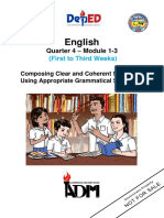 English: Quarter 4 - Module 1-3