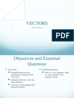 Vectors Scalars PPT