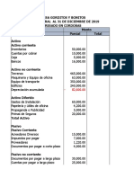 Ejercicios - Ordenar y Cuadrar - Balance General