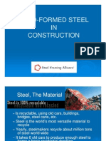 Cold-Formed Steel in Construction