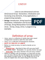 Unit-5 Arrays