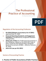 MODULE 2 The Professional Practice of Accounting