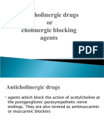 Anticholinergic Drugs11