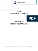 Modulo 3 Atencion en Farmacia