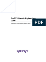 Starrc™ Parasitic Explorer User Guide: Version R-2020.09-Sp4, March 2021