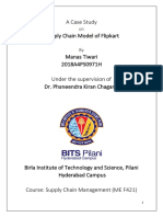 A Case Study Supply Chain Model of Flipkart