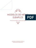 Modelos de Metas Ejemplos