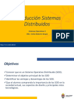 Introducíon Sistemas Operativos Distribuidos