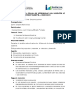 Informe Sobre El Círculo de Aprendizaje Parte 2 Con Docentes de Nuevo Ingreso Correspondiente A Enero 2019