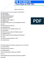 MOCK Test Class-6 PDF