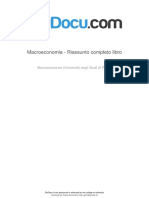 Macroeconomia Riassunto Completo Libro