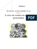 Tema 1 - Presocráticos