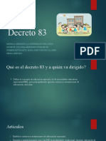 Decreto 83