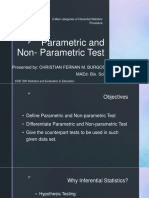 Parametric and Nonparametric Test