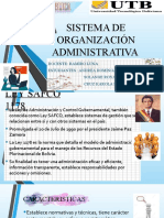 Sistema de Organización Administrativa Rehecho