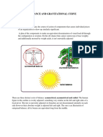 Balance and Gravitational Curve