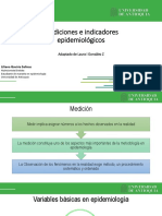 Mediciones e Indicadores Epidemiológicos