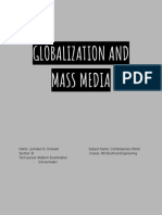 Globalization and Mass Media