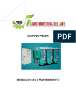 Manual Equipos de Presion