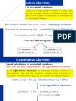 Unidad 3 - Parte 2 - Reacciones de Complejos de Coordinación