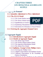 Chapter Three Aggregate Demand & Aggregate Supply