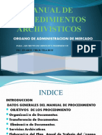 Manual de Procedimientos Archivisticos