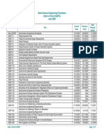 Saudi Aramco Engineering Procedures (Index of Active Saeps) June 2006