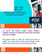 What Are The Benefits of Physical Activity and Exercise?