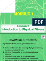 Lesson 2 Introduction To Physical Fitness