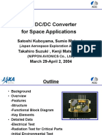 New DC/DC Converter For Space Applications