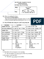 Chuyen de Passive Voice Exercises