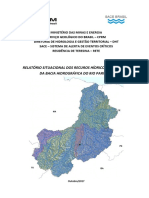 1 - Relatórioda Bacia Hidrográfica Do Rio Parnaíba