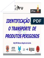 3 Legislação, Identificação e Classificação de Produtos Perigosos