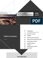 Faecal Sludge Treatment Plant (FSTP) - Leh