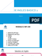 Modulo 2 - Curso de Ingles Basico