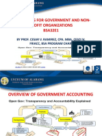 Accounting For Government and Non-Profit Organizations BSA32E1