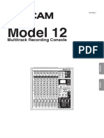 TASCAM Efs Model12 Om VC