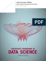 Data Science: Certificate Programme in