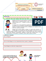 Día 5 - Tutoría 3er Grado