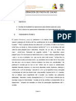 PDF Elaboracion de Pasta de Cacao